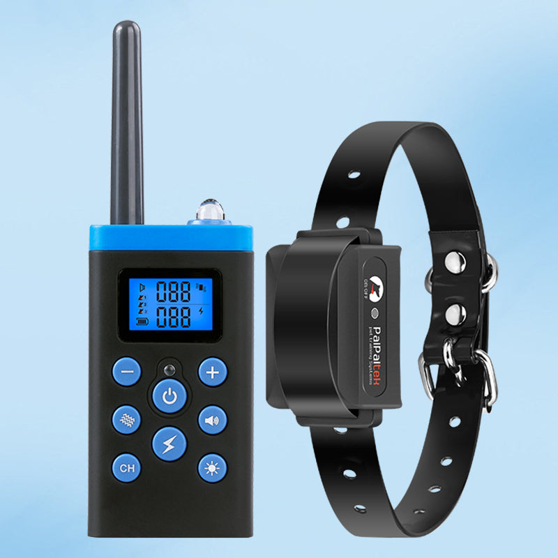 PD 525-TIO 2 IN 1 Dog Remote Training Collar Automatic Stop Barking With Shock