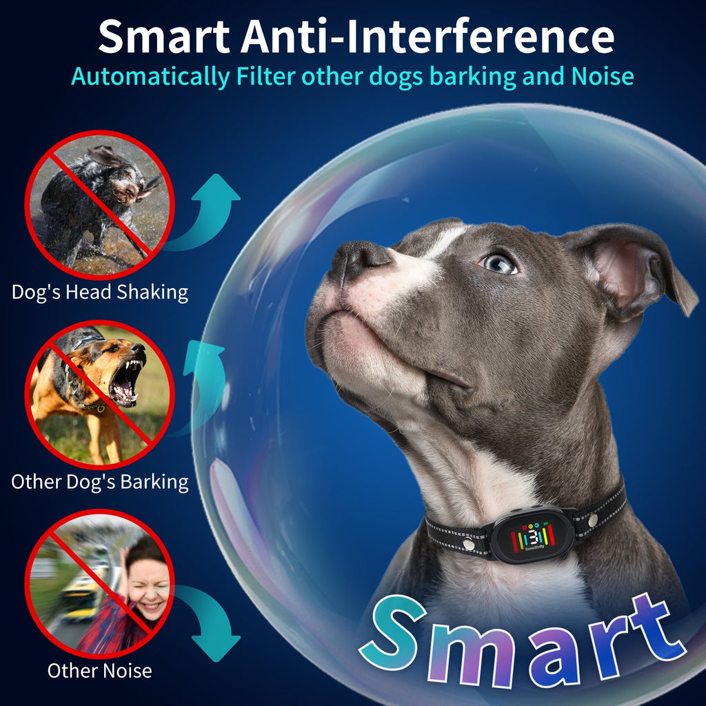 PD 216 AI Smarts Anti Barking Collar With Shock
