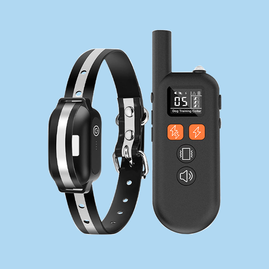PD 516B 3300ft Range Rechargeable Waterproof LED light Shock Ecollar Dog Training With Remote Control 4 Training Modes