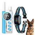 PetJoy 2 in 1 Dog Training Collar with Remote，4 Modes Dog Shock Collar ，3300Ft Anti Bark Collar for Small Large Dogs,IPX7 Waterproof