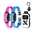 Petjoy Dog Training Collars for 2 Dogs,Shock Collar with Remote for Medium Large Dogs, Rechargeable Auto Bark Collar, 3 Training Mode, Remote Range 2800 Ft,IPX7 Waterproof