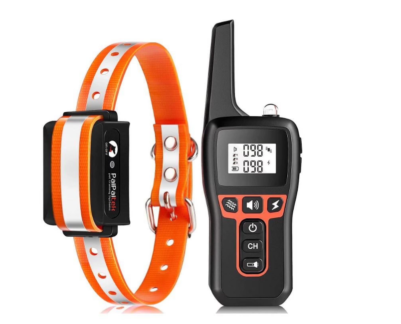 Petjoy Dog Shock Collar for Large Medium Small Dogs,3300FT Range Dog Training Collar, Dog Bark Collar with Remote,3 Modes-Beep,Vibration&Shock,IPX7 Waterproof, Rechargeable Electronic Dog Collar