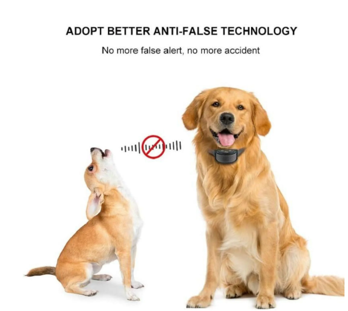 PetJoy Automatic Bark Collar for 3 Dogs,Bark Shock Collar,Anti Barking Collar with Beep&Shock,Bark Collar Adjustable Sensitivity for All Breeds of Dogs