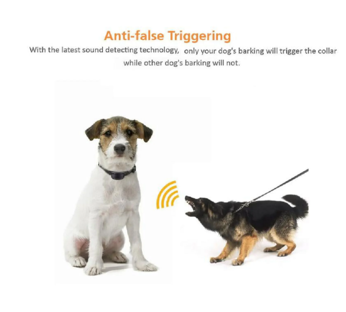 PetJoy Automatic Bark Collar for 3 Dogs,Bark Shock Collar,Anti Barking Collar with Beep&Shock,Bark Collar Adjustable Sensitivity for All Breeds of Dogs