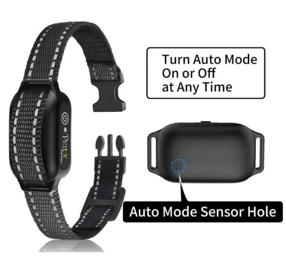 PetJoy Dog Training Collar For 3 Dogs,Dog Shock Collar With Remote,3600Ft Range Training and Auto Anti Bark Collar,3 Modes-Beep,Vibration& Shock,IPX7 Waterproof