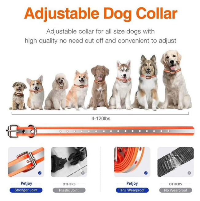 PaiPaitek Dog Training Collar with Remote and Automatic Mode-3300ft Range Dog Shock Collar,IPX7 Waterproof Dog Bark Collar+LED Dog Collar for Small Medium Large Dogs