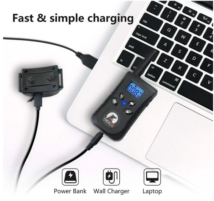 Paipaitek Vibrating Dog Collar, No Shock Dog Training Collar 2 Dogs, Deaf Dog Collars w/2 Receivers, Rechargeable & Waterproof, Up to 1600Ft Remote Range