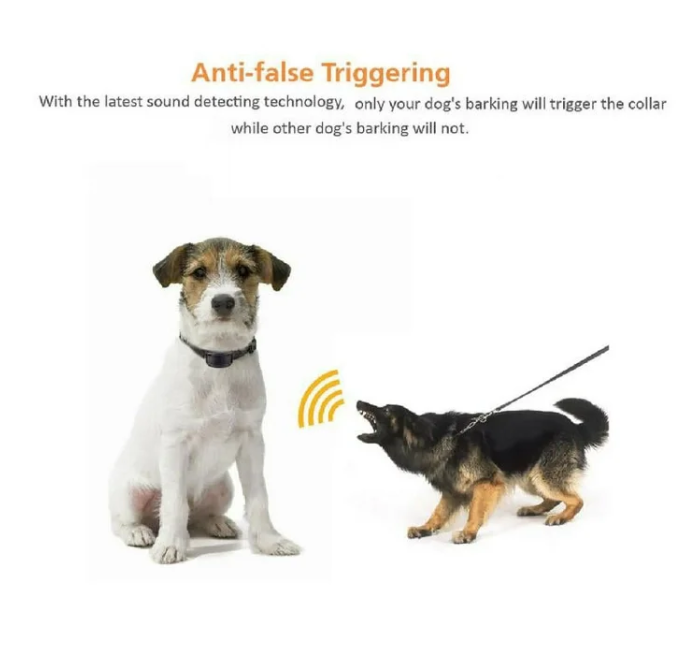 Paipaitek Dog Bark Collar,Automatic Shock & Beep,Waterproof & Rechargeable,For Small to Large Dogs,Black,3pcs