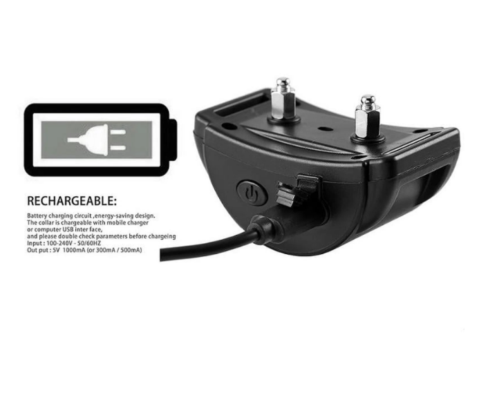 Paipaitek Dog Bark Collar,Automatic Shock & Beep,Waterproof & Rechargeable,For Small to Large Dogs,Black,3pcs