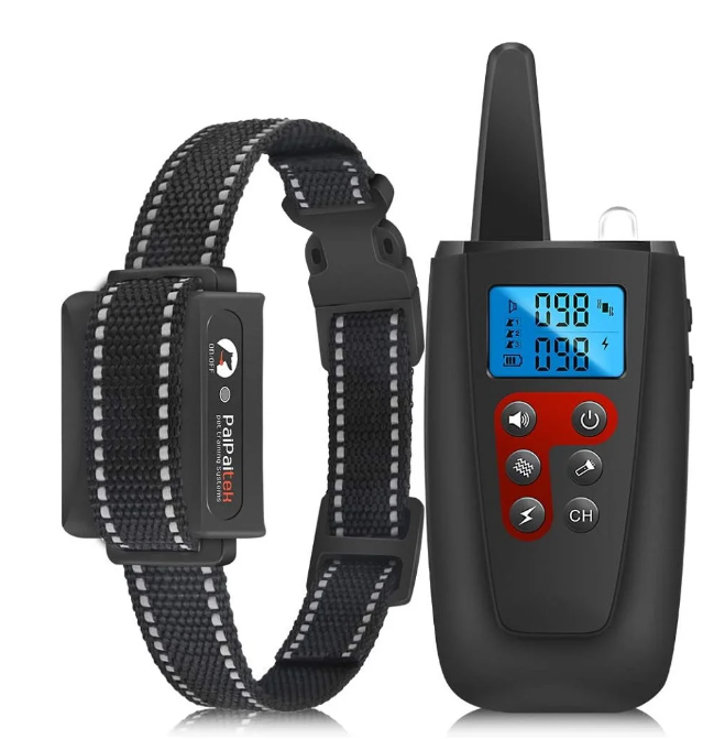 Paipaitek Dog Shock Collar with Remote,3300Ft Range Electric Dog Collar for Large Medium Small Dogs,IPX7 Waterproof Dog Training Collar-3 Modes Beep,Vibration,Shock