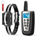PaiPaitek Dog Bark Collar with Remote, Automatic Anti Bark and Training Collar Combo with Beep, Vibration, Shock,Up to 3300ft Range Dog Shock Collar for Small, Large and Medium Dogs