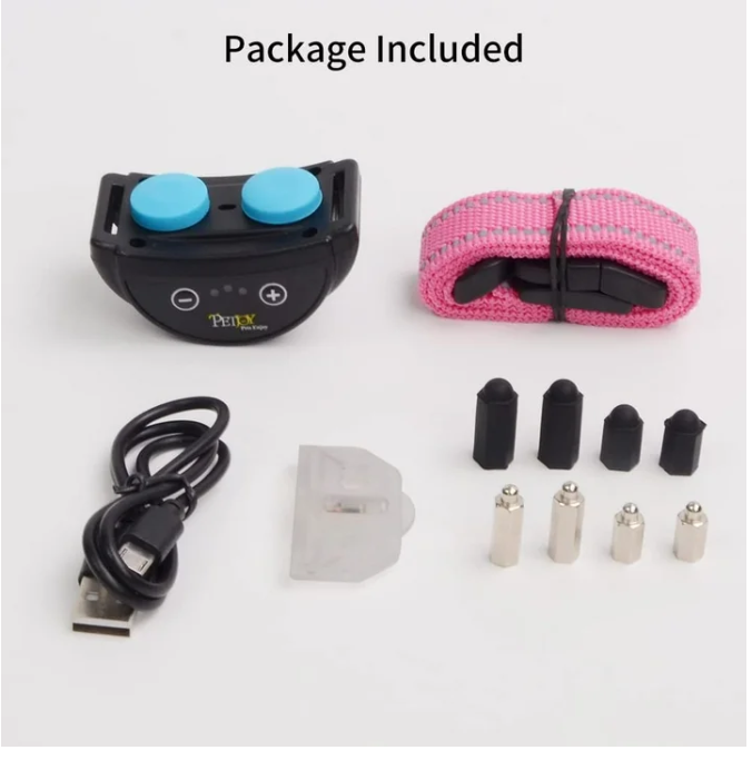 Paipaitek Dog Bark Collar,Automatic Shock & Beep,Waterproof & Rechargeable,For Small to Large Dogs,Black,2pcs