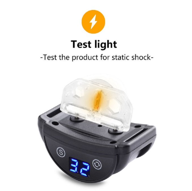 PaiPaitek Anti Bark Collar for Dogs, Automatic Dog Bark Collar,Anti Barking Collar With LED display,Beep,Vibration&Electric Shock for Small Medium Large Dogs