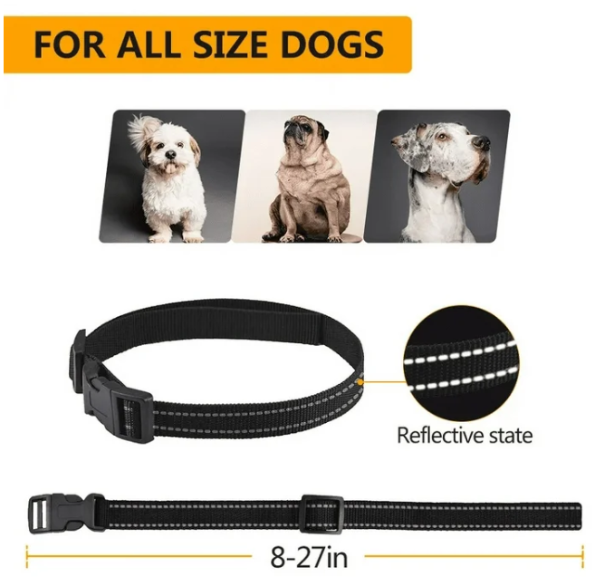 PaiPaitek Anti Bark Collar for Dogs, Automatic Dog Bark Collar,Anti Barking Collar With LED display,Beep,Vibration&Electric Shock for Small Medium Large Dogs