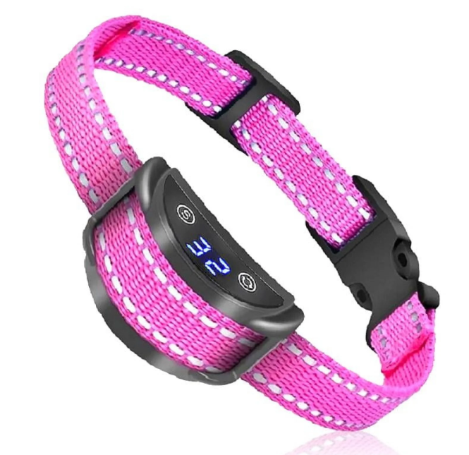 Dog Anti Stop Barking Device,Electronic Training Collar,2 Modes-Quick Stop Barking Mode&Warning Mode Optional,Dog Bark Collar for Small Medium Large Dogs