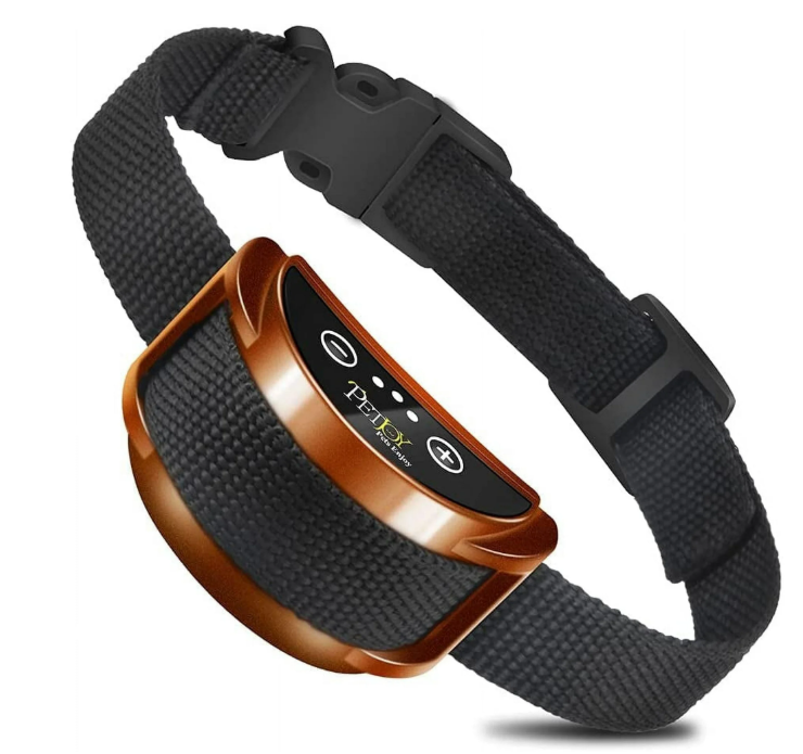 Paipaitek Dog Bark Collar,Automatic Shock & Beep,Waterproof & Rechargeable,For Small to Large Dogs,Black