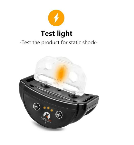 Paipaitek Dog Bark Collar,Automatic Shock & Beep,Waterproof & Rechargeable,For Small to Large Dogs,Black