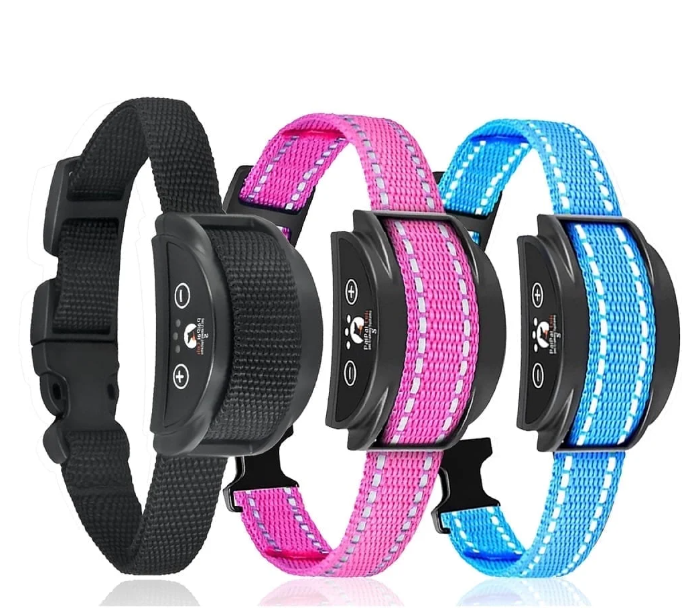Paipaitek Dog Bark Collar,Automatic Shock & Beep,Waterproof & Rechargeable,For Small to Large Dogs,Black