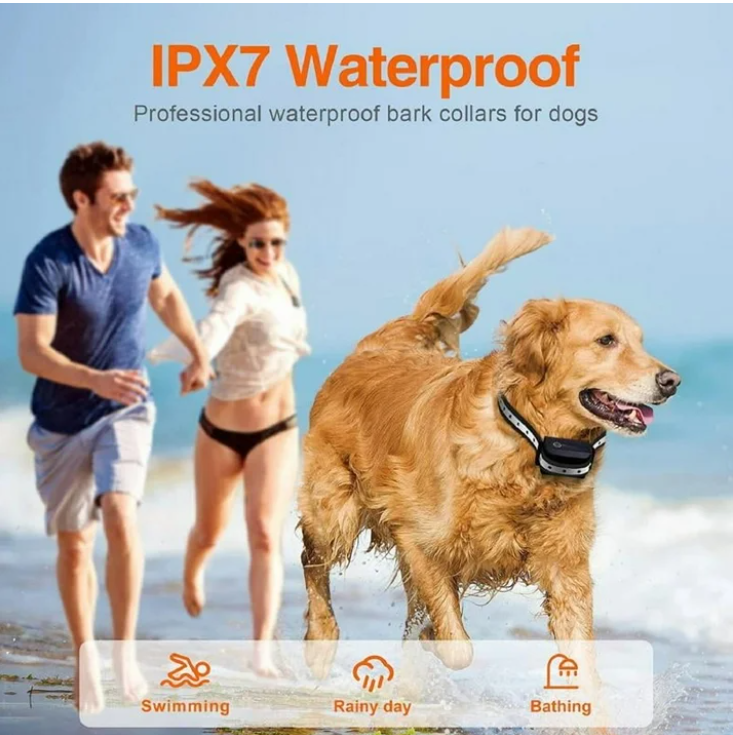 Petjoy Dog Training Collar with Remote,Dog Shock Collar For Large Medium Small dog,3300ft Remote Rechargeable Dog Bark Collar-3 Modes Beep Vibration Shock,IPX7