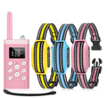 PetJoy 2 in 1 Bark Collar and Dog Shock Collar with Remote 3 Pack,3300FT Dog Training Collar with 4 Modes-Automatic Bark,Beep,Vibration& Shock,IPX7 Waterproof,Christmas Birthday Gifts