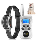 PaiPaitek Cat Training Collar, No Shock, Vibrating, Beep, 1500ft Remote, Waterproof