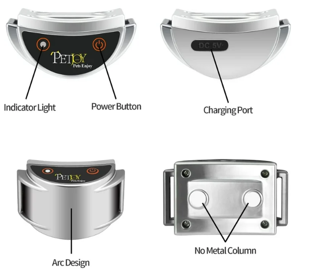 PaiPaitek Cat Training Collar, No Shock, Vibrating, Beep, 1500ft Remote, Waterproof