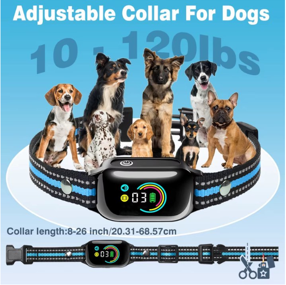 Paipaitek No Shock Dog Training Collar with Remote, 3300ft Range, Vibrating & Waterproof