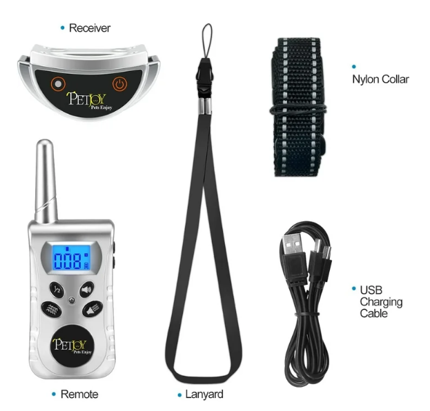 PaiPaitek Cat Training Collar, No Shock, Vibrating, Beep, 1500ft Remote, Waterproof