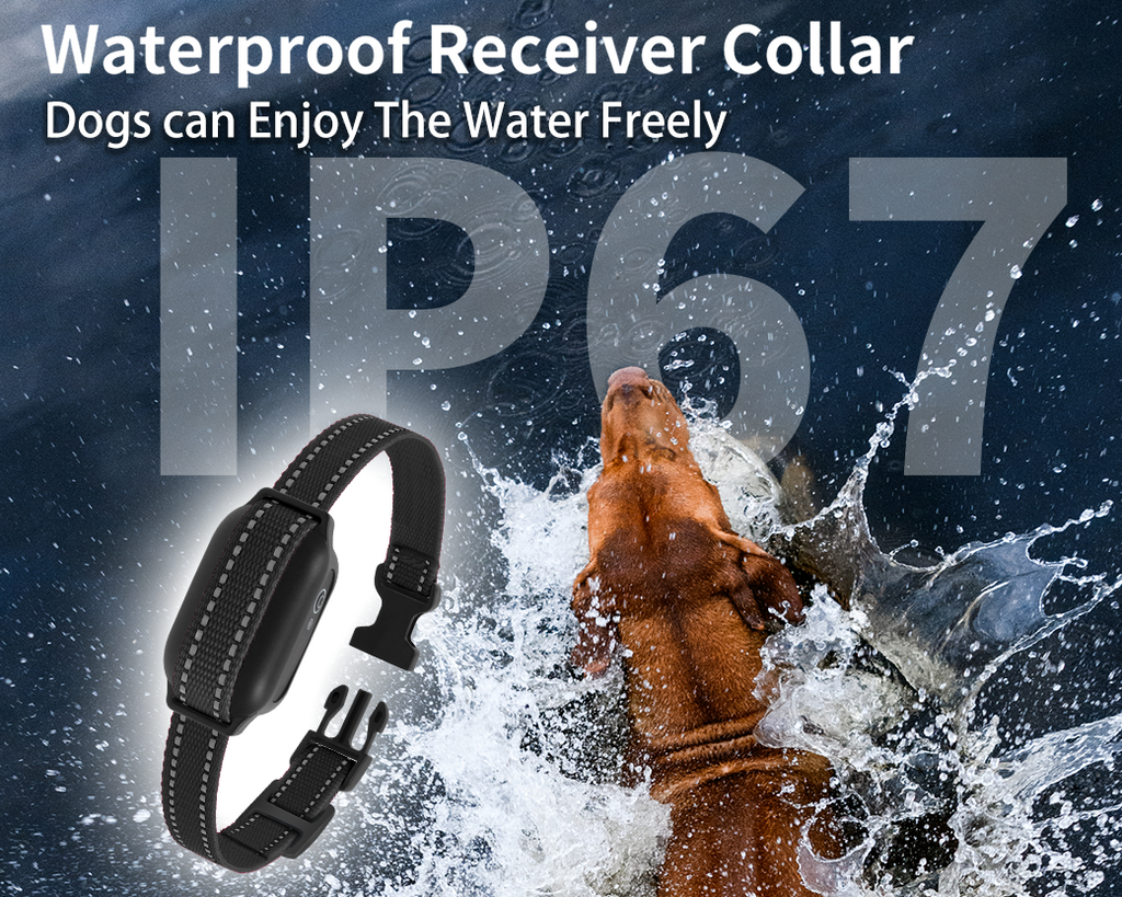 PD 800 PaiPaitek Dog Shock Collar with Smart Training Leash, 3300ft Waterproof Electric Collar with 3 Training Manual Options And Automatic Stop Pull