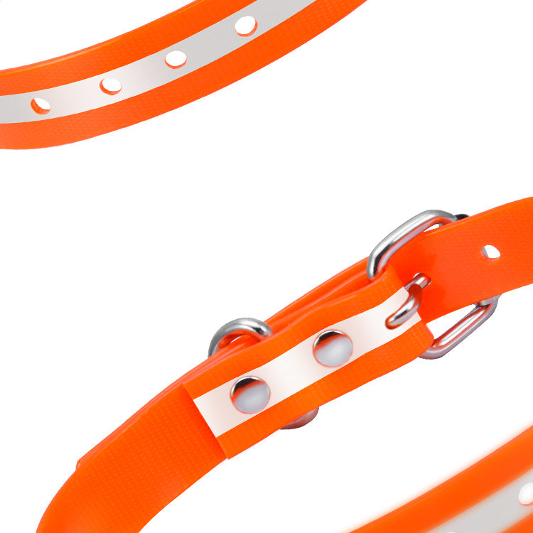 Replacement TPU Collar Strap Fits to All Brands of Pet Shock Bark E Collars and E Fences.