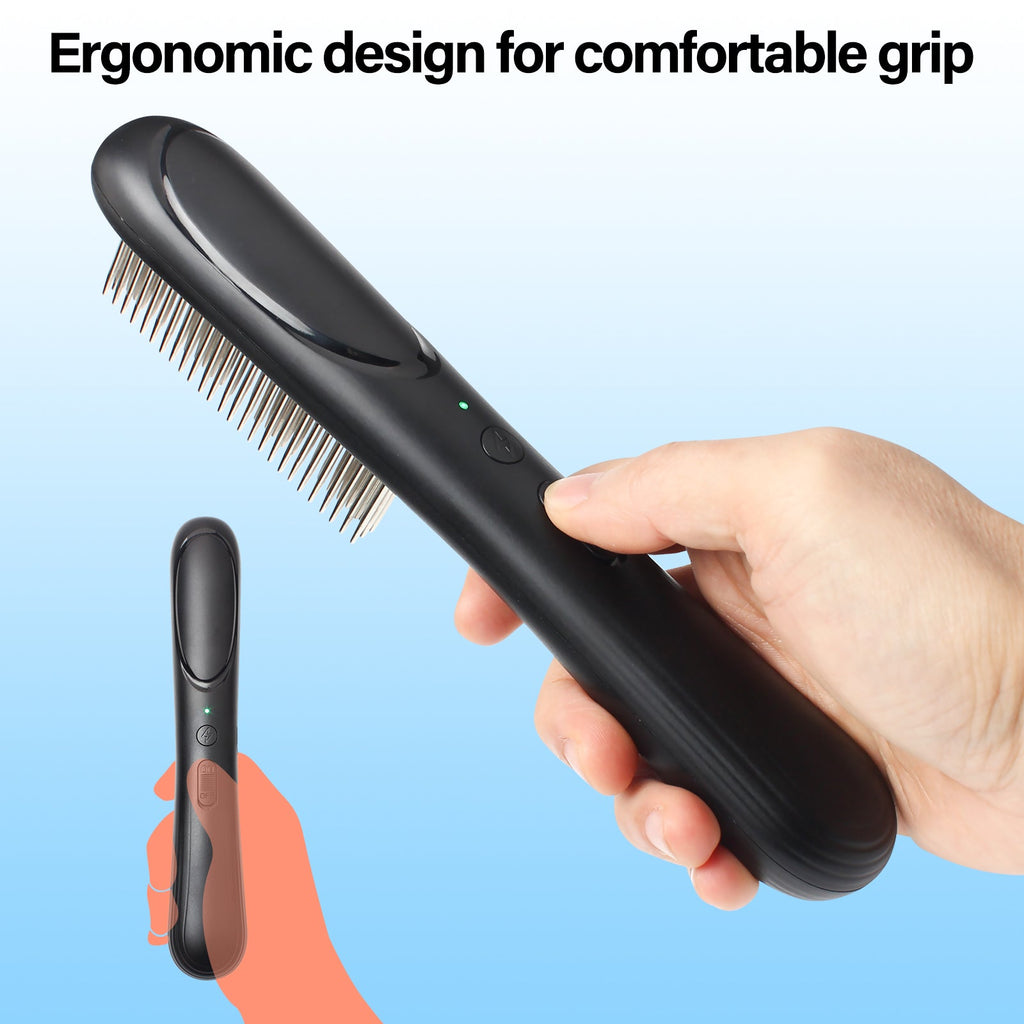 Customisable ABS Electronic Dog Combs New Deworming Alternative Medications Safe Physical Electronic Deworming Combs