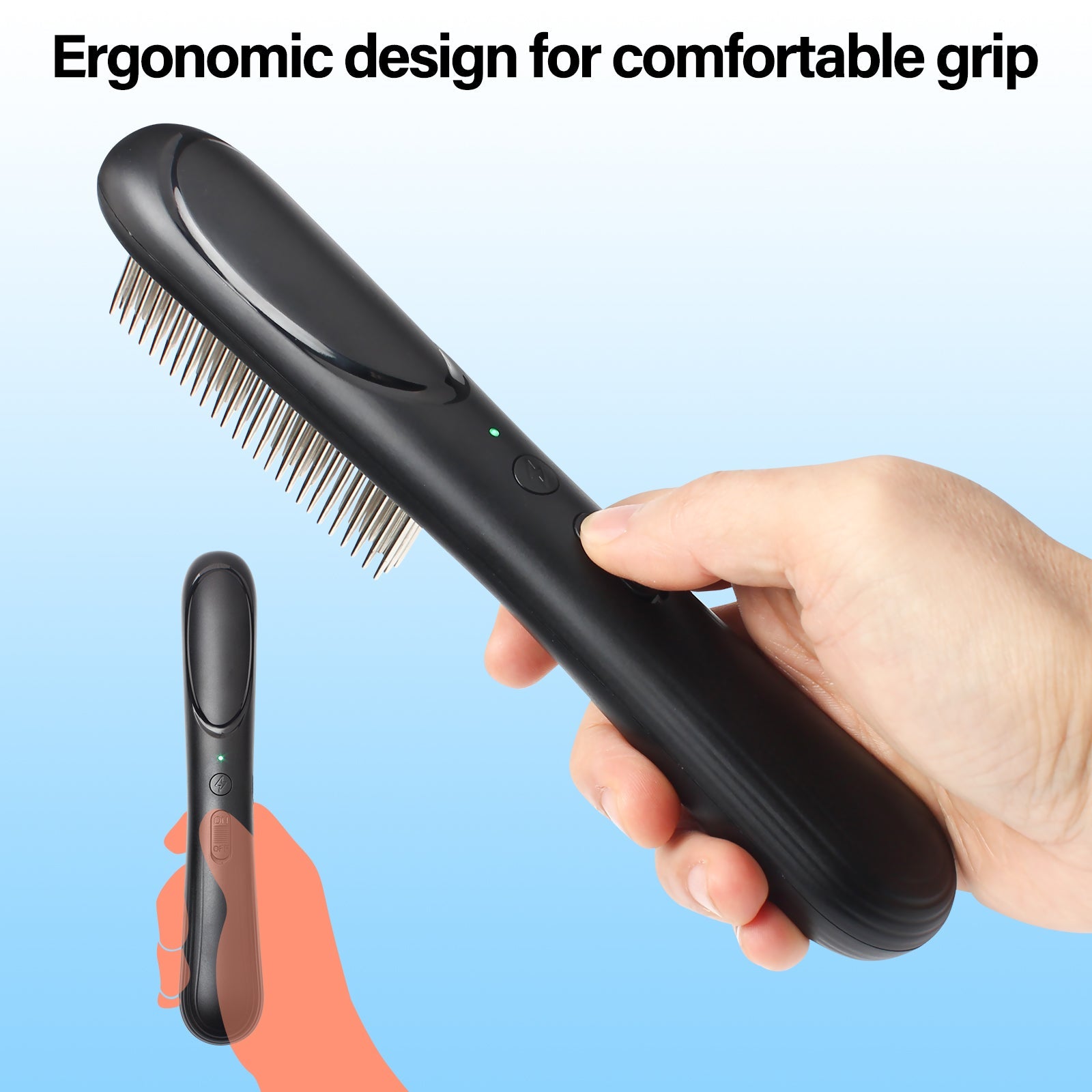 Customisable ABS Electronic Dog Combs New Deworming Alternative Medications Safe Physical Electronic Deworming Combs
