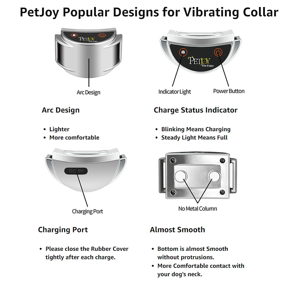 PetJoy Cat Training Collar and Small Dog Training Collar, Cat Meow Collar and Bark Collar no Shock, 900 ft Remote Range, Effective, Intelligent, Waterproof, and Rechargeable