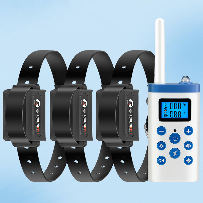 PD 525-TIO 2 IN 1 Dog Remote Training Collar Automatic Stop Barking With Shock