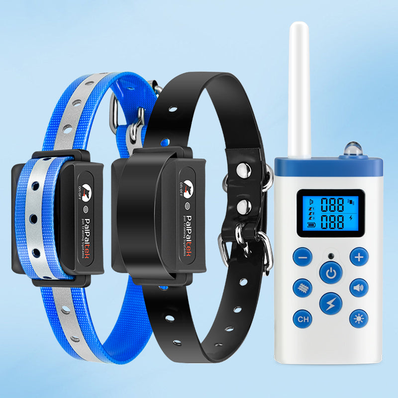 PD 525-TIO 2 IN 1 Dog Remote Training Collar Automatic Stop Barking With Shock