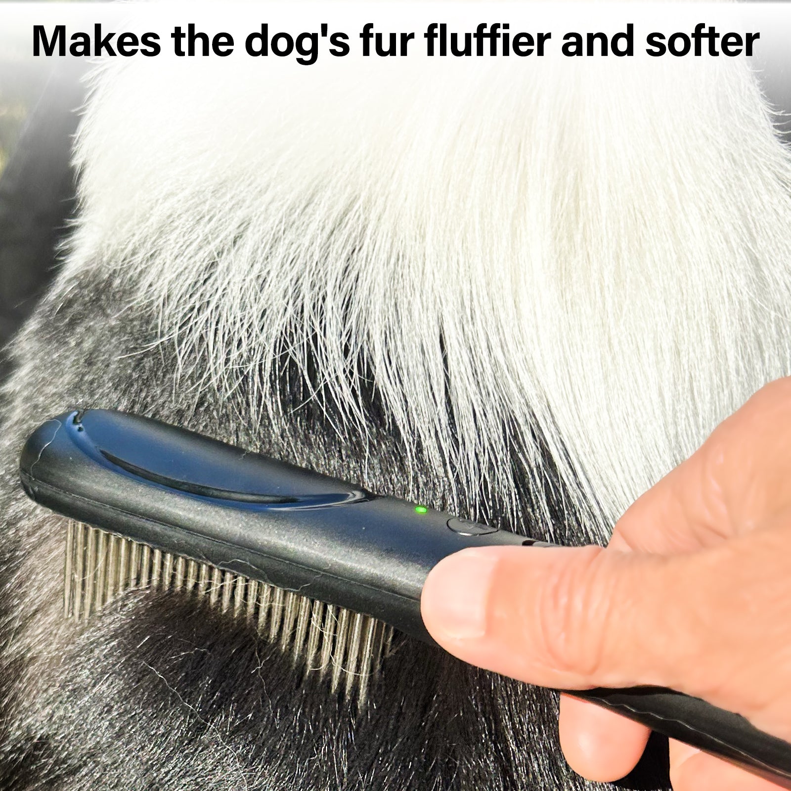 Customisable ABS Electronic Dog Combs New Deworming Alternative Medications Safe Physical Electronic Deworming Combs