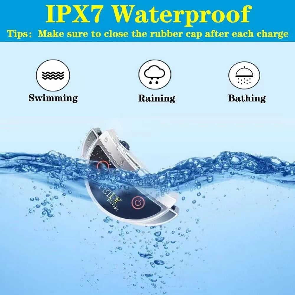 PetJoy Cat Training Collar and Small Dog Training Collar, Cat Meow Collar and Bark Collar no Shock, 900 ft Remote Range, Effective, Intelligent, Waterproof, and Rechargeable