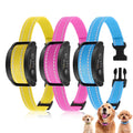 PetJoy 3 Dog Bark Collar，Automatic Barking Dog Shock Collar for Large Small Dogs 8-120lbs,5 Adjustable Levels of Sensitivity，IPX7 Waterproof