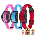 PetJoy 3 Dog Bark Collar，Automatic Barking Dog Shock Collar for Large Small Dogs 8-120lbs,5 Adjustable Levels of Sensitivity，IPX7 Waterproof