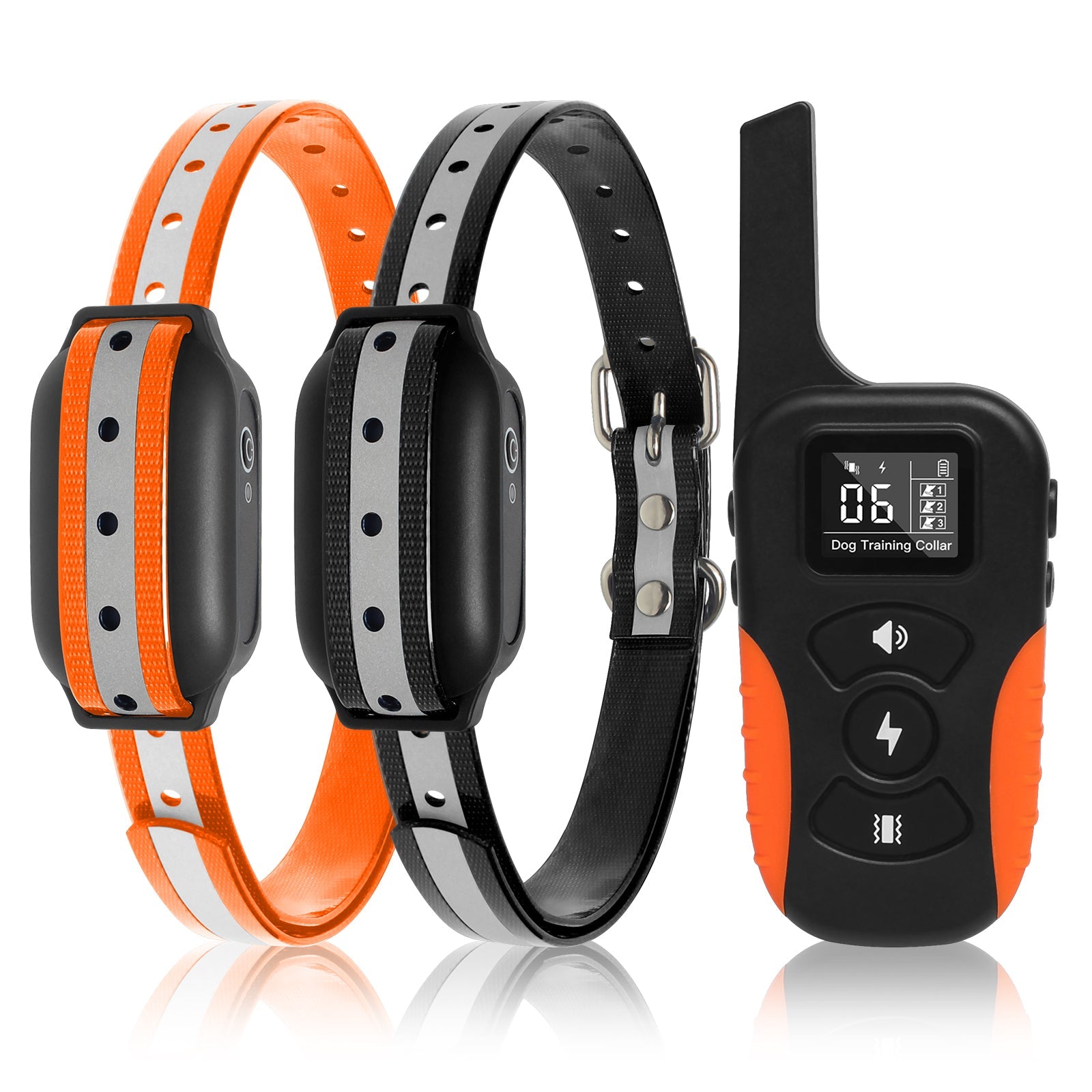 PD 519 PaiPaitek Rechargeable Waterproof Static Shock Electric Dog Training Collar With Remote 3300FT For All Breeds Sizes