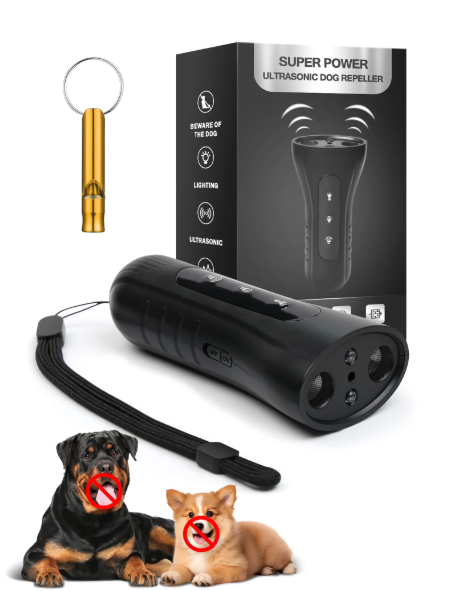 Paipaitek Dog Bark Deterrent Devices for Own or Neighbor's Dog, 35FT Range Anti Barking Device for Dogs Safe & Effective Stop Barking Dog Training Devices, Portable Bark Guard for Dogs Indoor Outdoor