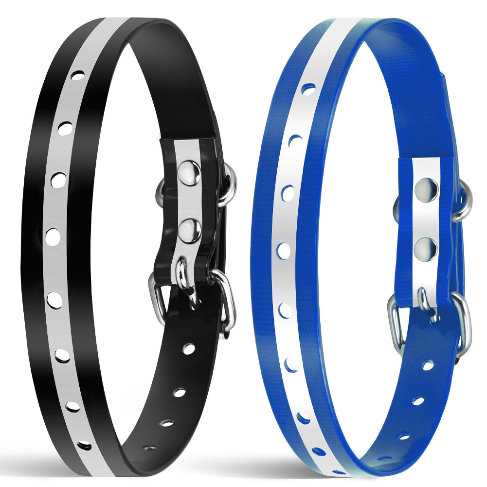 Replacement TPU Collar Strap Fits to All Brands of Pet Shock Bark E Collars and E Fences.