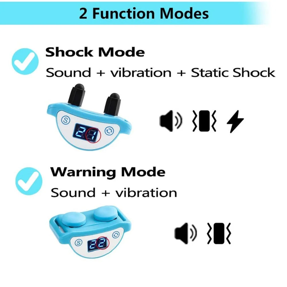 PaiPaitek Cat Shock Collar, Beep, Vibration and Shock 3 Modes to Auto Stop Meowing, Lightest Safe Shock Collar for Small Cats 5-15lbs & Medium Large Cats, Waterproof & Rechargeable