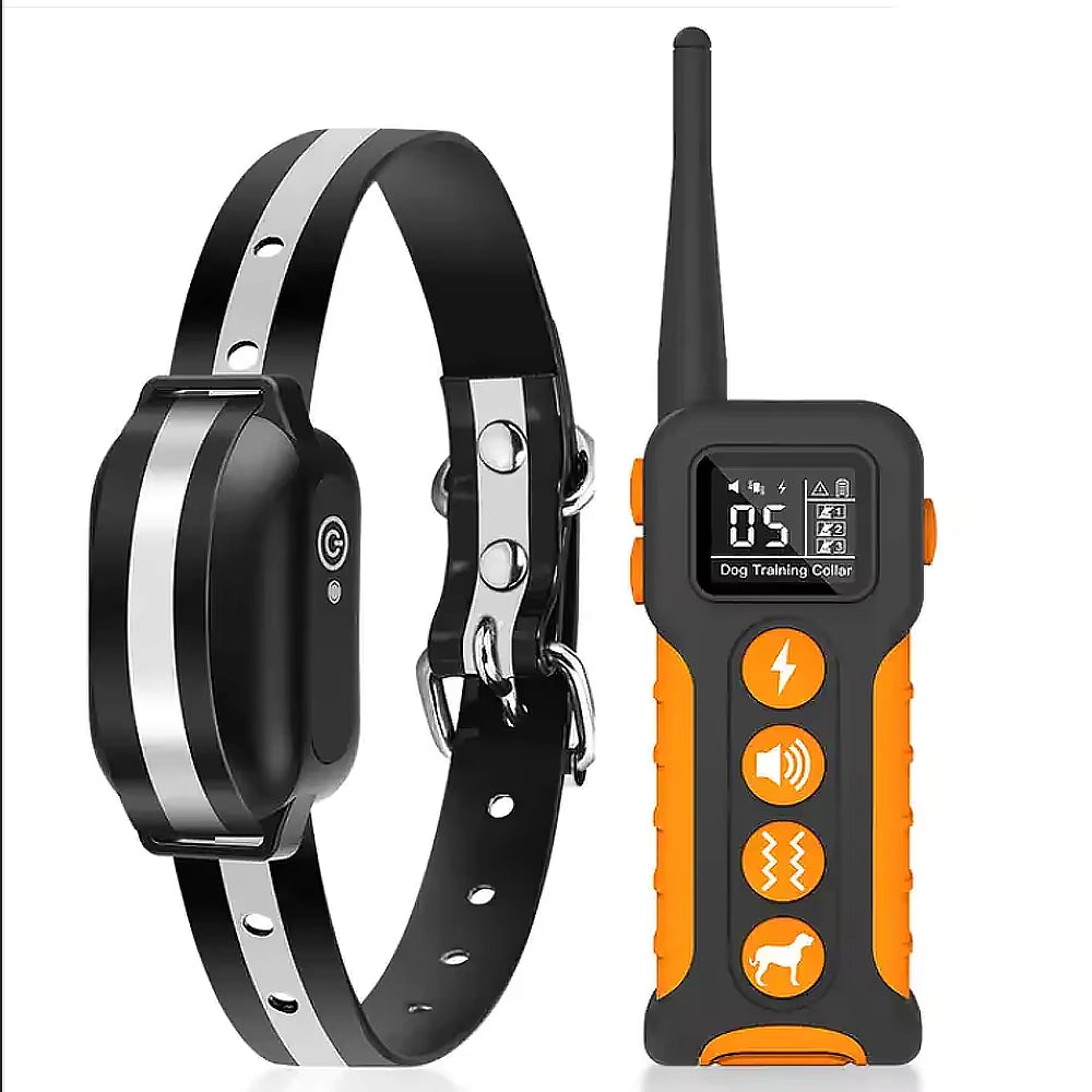 OMNITRAINER Dog Shock Collar,3300ft Electric Dog Training Collar with Remote for Large Medium Small Dogs,IPX7 Waterproof Rechargeable