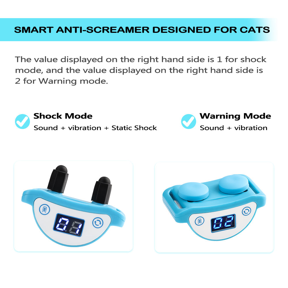 PC 558V Cat Anti Meowing Collar