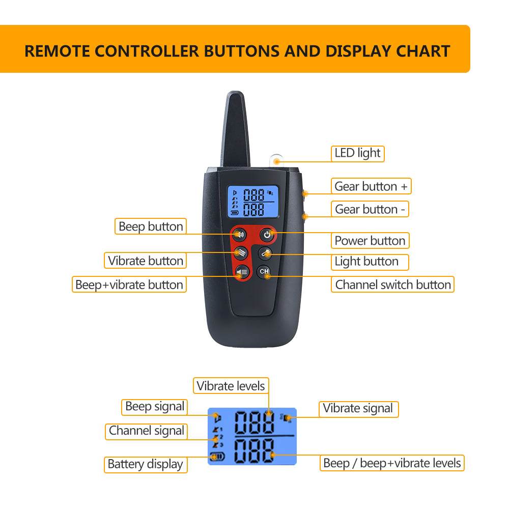 PD 526V Remote Training No Shock Collar