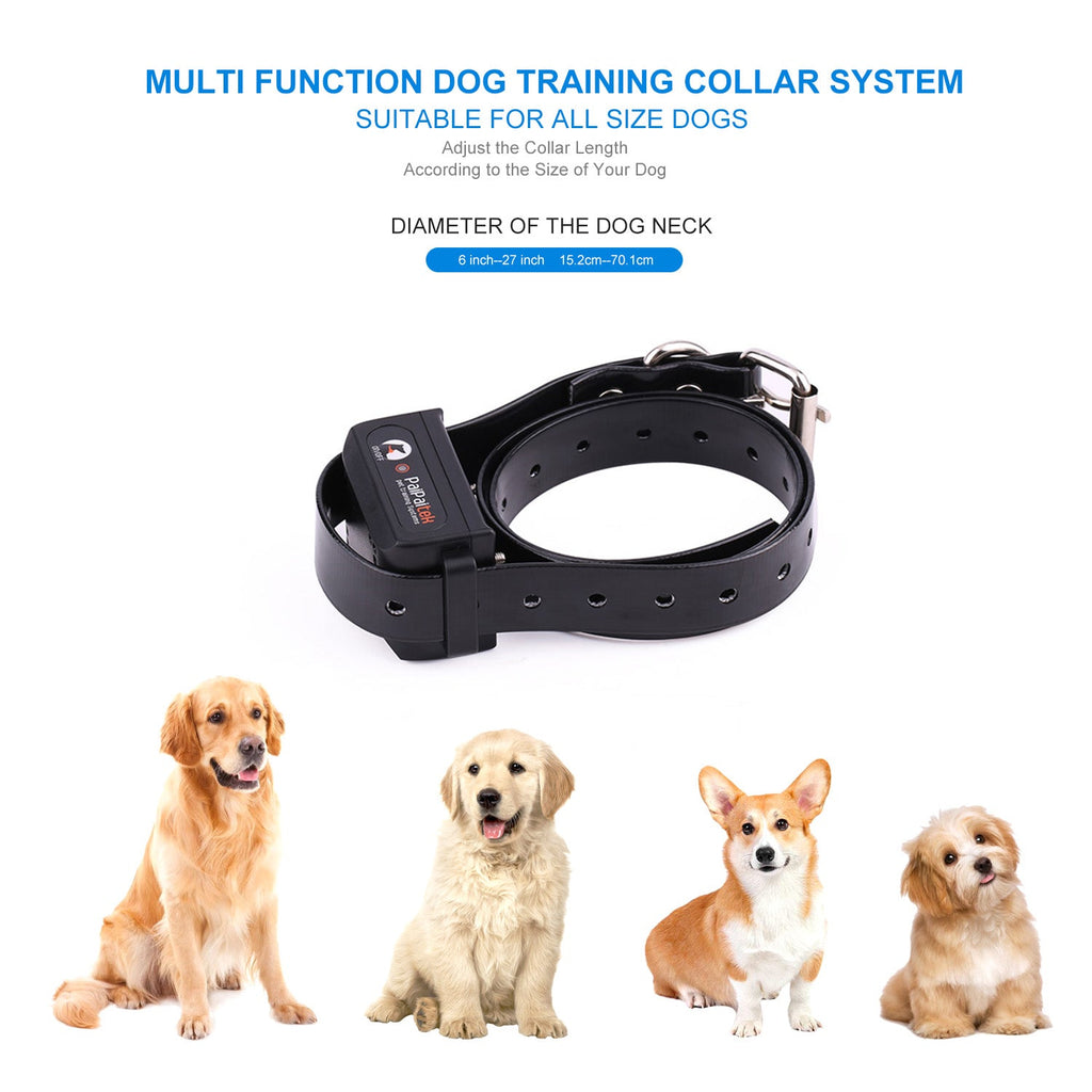 PD 525-TIO 2 IN 1 Dog Remote Training Collar Automatic Stop Barking With Shock