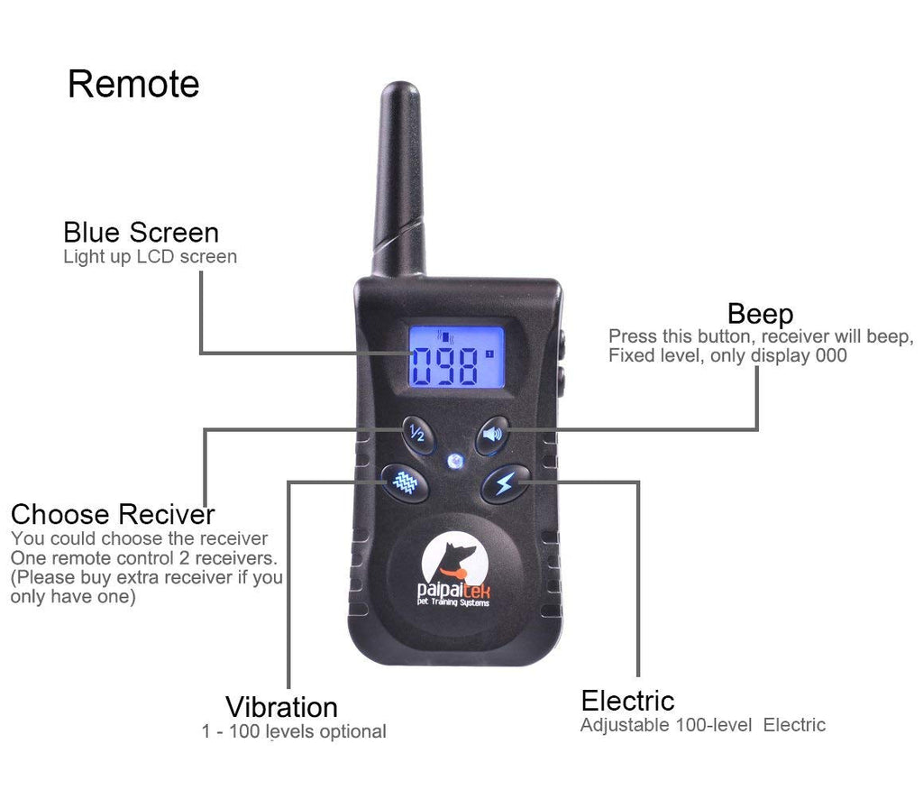 PD 520S Remote Dog Training Collar With Shock